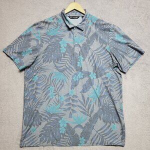 Travis Mathew Shirt Men's 2XL XXL Break The Bank Slim Fit Golf Polo Casual